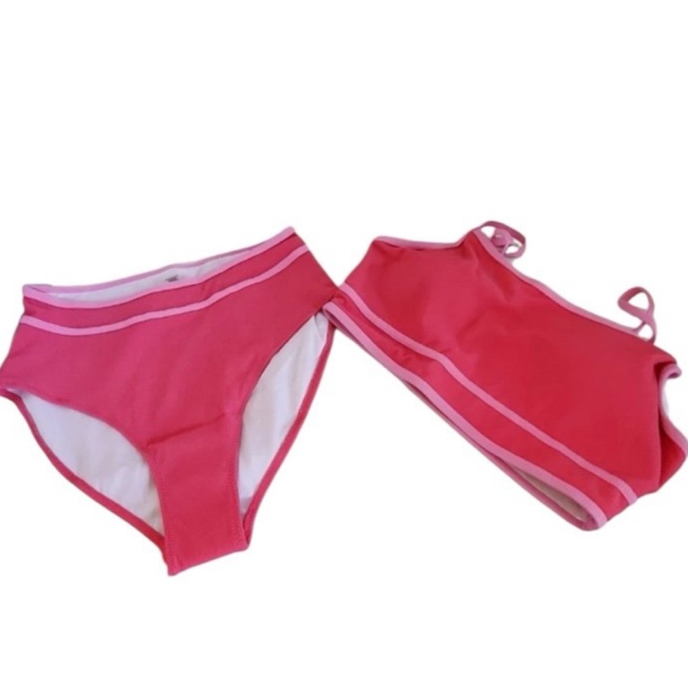 High waisted bikini set